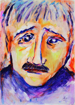 Алейников Владимир Дмитриевич. Портрет Сергея Довлатова 